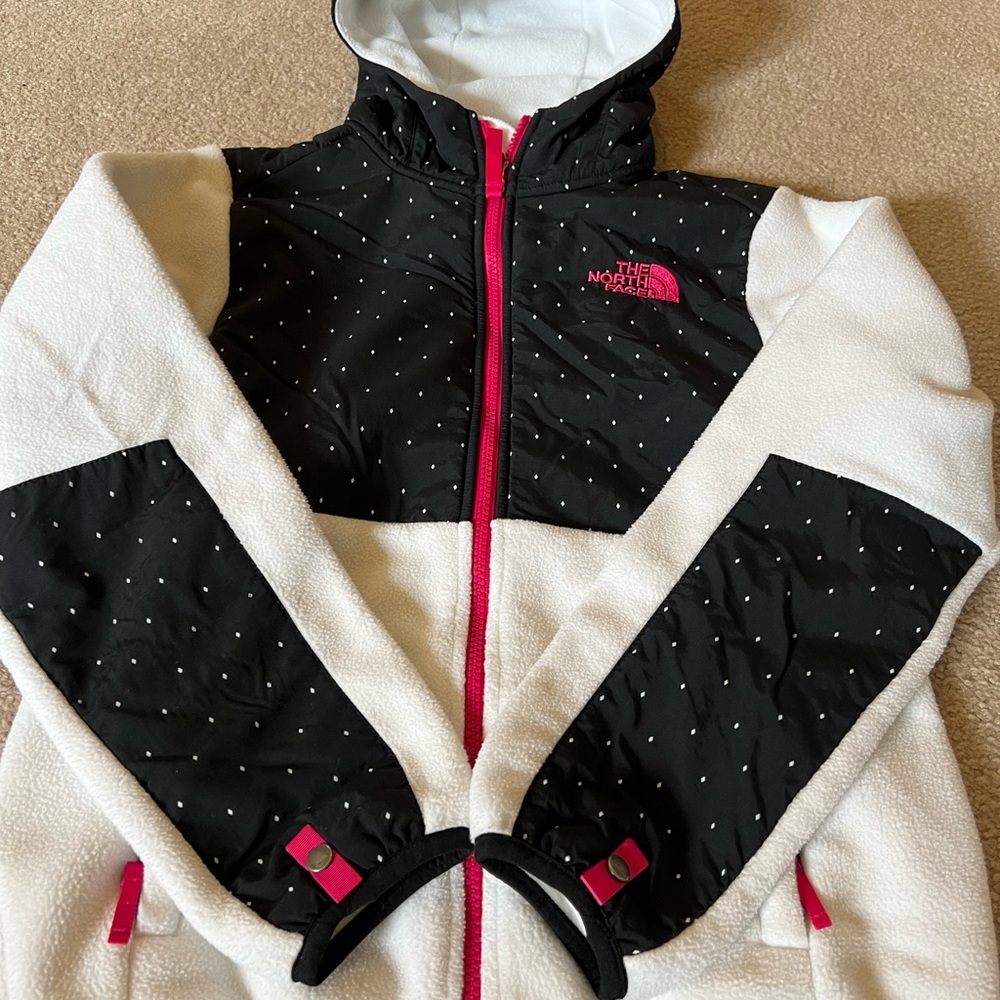 The North Face Kids Fleece Zip Hooded Jacket - Size 10/12